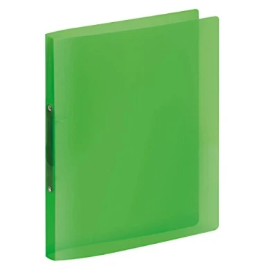 Abbildung von 25 x Veloflex Ringbuch A4 Propyglass 15mm 2 Ringe grün