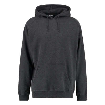 Abbildung von Urban Classics Blank Hoody Kapuzenpullover, Herren, Größe: Large, Charcoal