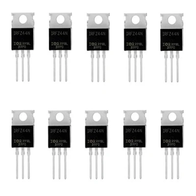 Abbildung von HUAREW 10 Stück IRFZ44N N Kanal Gleichrichter leistung MOSFET Transistor 49A 55V