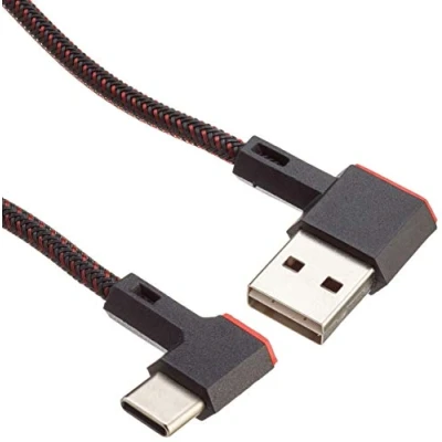 Abbildung von Delock Easy USB Kabel (Stecker) links/rechts, umschaltbar auf C 1,5 m schwarz