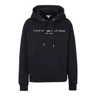 Abbildung von Tommy Hilfiger Kapuzensweatshirt MDRN REG CORP LOGO HOODIE Mit Schriftzug