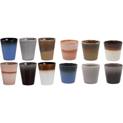 Abbildung von Cookinglife Kaffeeset Earth (Becher &amp; Kaffeetassen) 12 Stück