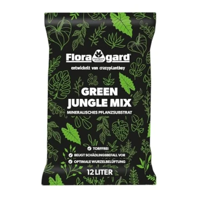 Abbildung von Floragard Green Jungle Mix Mineralisches Pflanzsubstrat 1x12 Liter