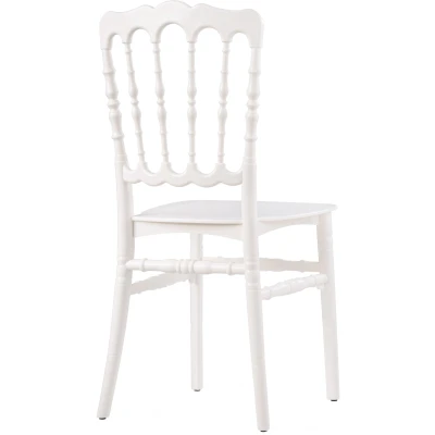 Abbildung von Stapelstuhl Napoleon weiß, Polypropylen, 41x43x89,5cm (BxTxH), nicht zerbrechlich, 50400