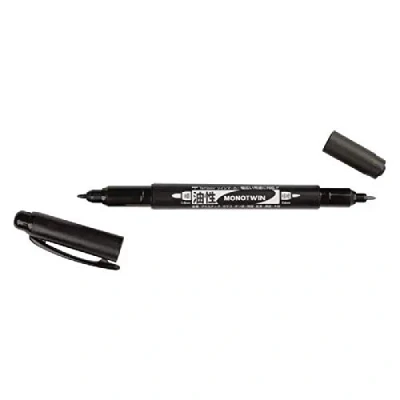 Abbildung von Tombow Mono twin fineliner permanent Schwarz