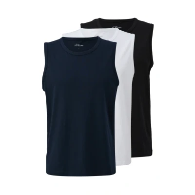Abbildung von s.Oliver 3 PACK Top, Herren, Größe: Small, Mehrfarbig