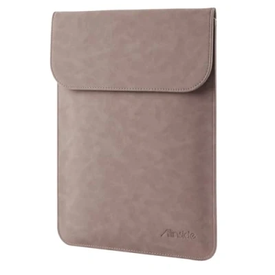 Abbildung von Allinside 13 Zoll Hülle Tasche wasserdichte Laptophülle für MacBook Air 2018 2024 (A1932 A2179 A2337 M1)/ Pro 2016 (A2338 M1 A2251 A2289 A2159 A1989 A1706 A1708), Rosa