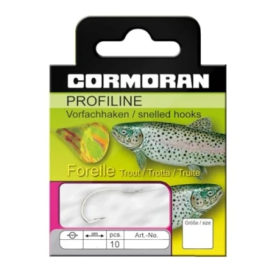 Abbildung von Daiwa Cormoran Forellenhaken, Profiline Forellenhaken gebunden gr.8 0,25mm