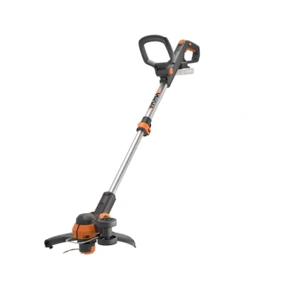 Abbildung von Worx Akku Rasentrimmer WG163E.9, 30 cm Arbeitsbreite Faden, 2 in 1 Funktion, ohne und Ladegerät