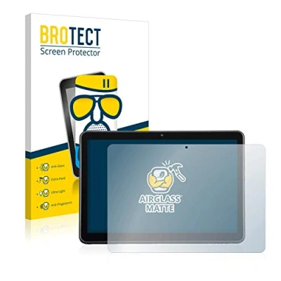 Abbildung von BROTECT Entspiegelungs Schutzglas für Wortmann Terra Pad 1006 Schutz Folie Panzerfolie Glas Matt [Extrem Kratzfest 9H, Anti Reflex, Fingerprint]