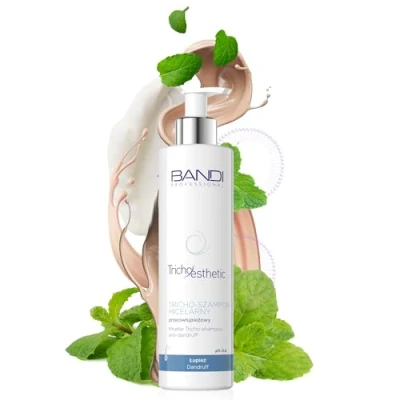 Abbildung von Bandi Tricho micellar Anti schuppen Shampoo Für Kopfhaut Haare Beruhigt Befeuchtet Mit Pfefferminze Glatte Glänzende Einfach Anwenden Optimale Ergebnisse