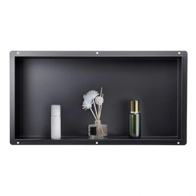 Abbildung von VEVOR Wandnische Duschnische Duschablage Duschregal 10,16x33,02x63,5cm randlos
