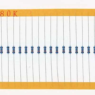 Abbildung von HUABAN 200 Stücke 0.25 Watts 1/4W 180K Ohm 1% Metallfilmwiderstand
