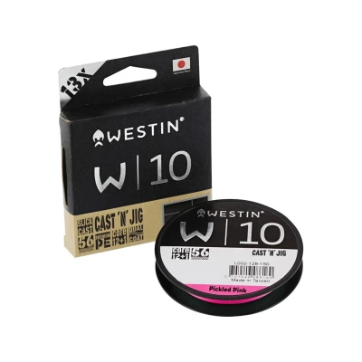Abbildung von Westin W10 13 Braid Cast &#039;N&#039; Jig Pickled Pink Geflochtene Schnur 0.10mm/6.1kg (110m)