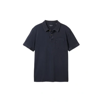 Abbildung von TOM Tailor Kurzarm MIT Kragen Poloshirt, Herren, Größe: 3XL, Blau