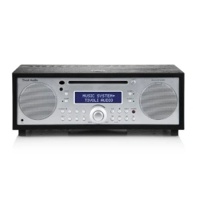 Abbildung von Tivoli Audio Music System+ All in one DAB / DAB+ UKW Kompaktanlage mit Drahtlose Bluetooth Technologie (Schwarze Esche Silber)