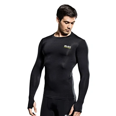 Abbildung von Select Unisex kompressionsskjorte Shirt, Schwarz, S EU
