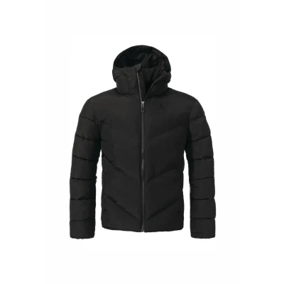 Abbildung von Schöffel Herren Ins Jacket Style Lodos MNS, leichte Steppjacke mit hoher Wärmeleistung, bequeme, warme Winterjacke Kapuze und hochschließendem Kragen, black, 50