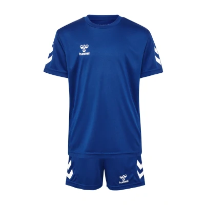 Abbildung von Hummel LOGO SET Tshirt print für Kinder, Größe: 116, True blue