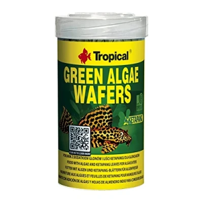 Abbildung von Tropical Green Algae wafers sinking vegetable for fish 100ml