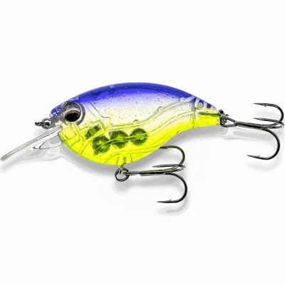 Abbildung von LMAB KØFI Power Vibe 55 Shallow Runner Crankbait 5.5cm (12g) Purple Rave Transparent Wobbler