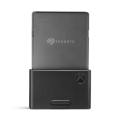 Abbildung von Seagate Speichererweiterungskarte Xbox Series XS 1TB SSD, Plug and Play NVMe Erweiterungs SDD XS, offiziel lizensiert, Modellnr.: STJR1000400