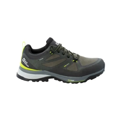 Abbildung von Jack Wolfskin Force Striker Hikingschuh, Herren, Größe: 40, Lime dark green Schuhe