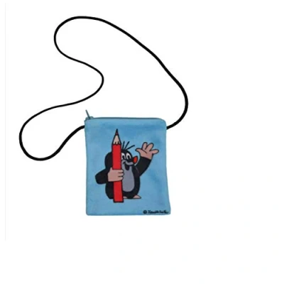 Abbildung von T&auml;schchen Maulwurf, blau, 15x10cm
