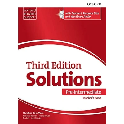 Abbildung von Solutions 3rd Edition Pre Intermediate. Teacher&#039;s Book and Resource CD Rom: Leading the way to success (Solutions Third Edition)