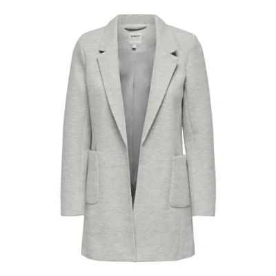 Abbildung von ONLY Onlbakerlinea L/S Coatigan CC PNT Blazer Light grey melange, Damen, Größe: XS, melange