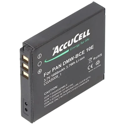 Abbildung von AccuCell Akku passend für Panasonic CGA S008, DMW BCE10