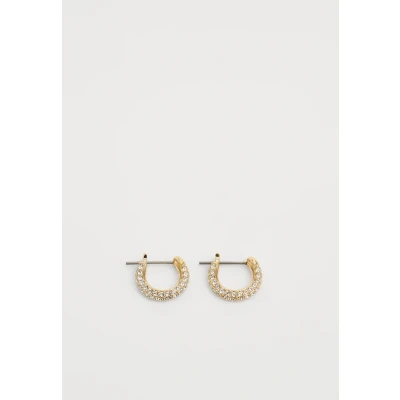 Abbildung von Swarovski Dextera HOOP Ohrringe goldcoloured, Damen, Größe: One Size, Gold/coloured