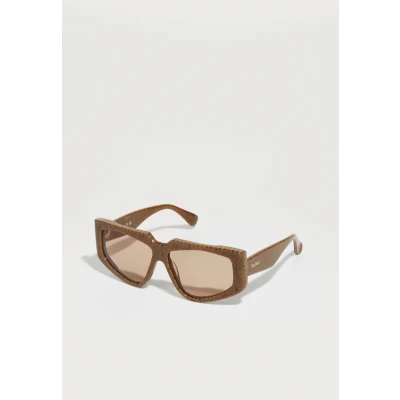 Abbildung von Max Mara Sonnenbrille, Damen, Größe: 58, Havana/brown