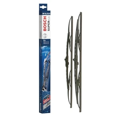 Abbildung von Bosch Automotive Scheibenwischer Super Plus Spoiler SP21/21S, Länge: 530mm/530mm − Set für Frontscheibe Nur Rechtslenker Fahrzeuge (UK)