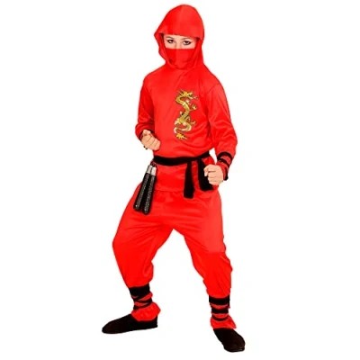 Abbildung von W WIDMANN MILANO Party Fashion Kinderkostüm Red Dragon Ninja, Krieger, Samurai, Faschingskostüme