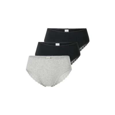 Abbildung von Schiesser 3PACK Brazilian Slip, Damen, Größe: 40, Sortiert