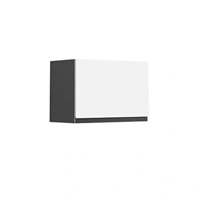 Abbildung von Vicco Hängeschrank R Line, Weiß/Anthrazit, 60 cm J Shape, flach