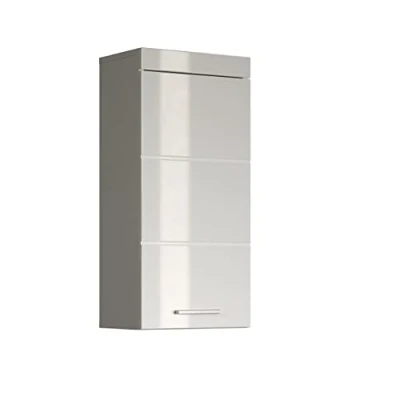 Abbildung von trendteam Hängeschrank Amanda Badezimmerschrank Oberschrank Badmöbel in Weiß 37 x 77 23 cm