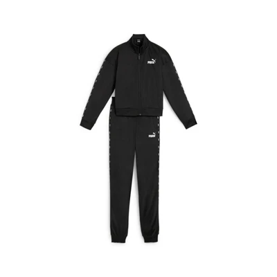 Abbildung von Puma TAPE SUIT Unisex Trainingsanzug für Kinder, Größe: 128, Black
