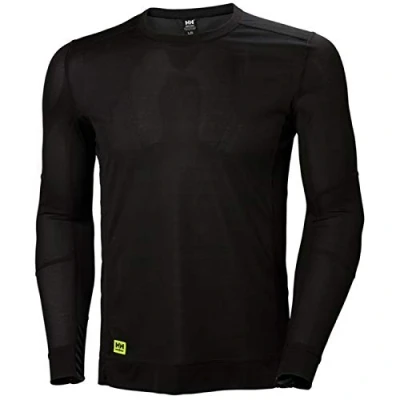 Abbildung von Helly Hansen Workwear Lifa Crewneck Unterhemd 75105 schwarz Größe M