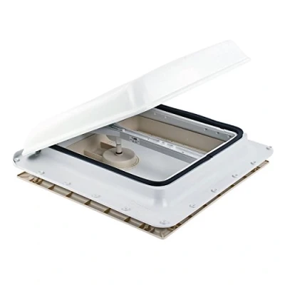 Abbildung von Fiamma Dachfenster 2x Vent 40x40 cm Weiß Set