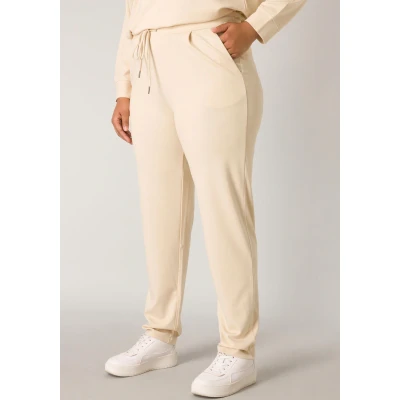 Abbildung von yesta Yoanna Jogginghose, Damen, Größe: 58/60, Light beige