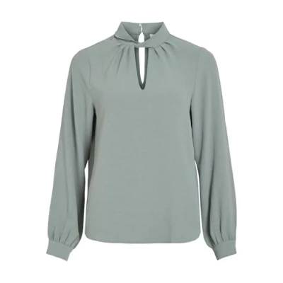 Abbildung von Vila VISURASHIL HIGH Neck L/S TOP/R/DFS