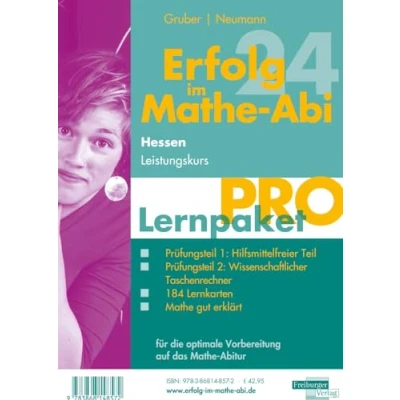 Abbildung von Erfolg im Mathe Abi 2024 Hessen Lernpaket &#039;Pro&#039; Leistungskurs