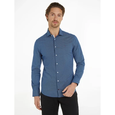 Abbildung von Tommy Hilfiger Businesshemd CL STRETCH MICRO PRINT SF SHIRT