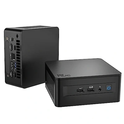 Abbildung von Intel/Asus NUC 13 Pro Mini PC Core i7 1360P12 Kerne 16 Threads NUC13ANHi7 Desktop Computer32GB RAM 1TB SSDWindows 11 Computer4K/8K UHDHDMI2xThunderbolt 4WiFi 6EBT5.3, Schwarz