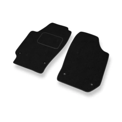 Abbildung von Mossa Fußmatten Auto kompatibel mit Seat Ibiza III (2002 2008) schwarz Automatten Autoteppiche 2