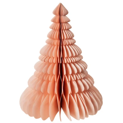 Abbildung von Broste Copenhagen BAUM Papier mit Silberglitzer dusty pink