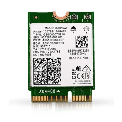 Abbildung von CNVio M.2 9560NGW Wireless AC WLAN WiFi Karte 802.11AC 2230 1.73Gbps MU MIMO CRF AC+BT No vPro
