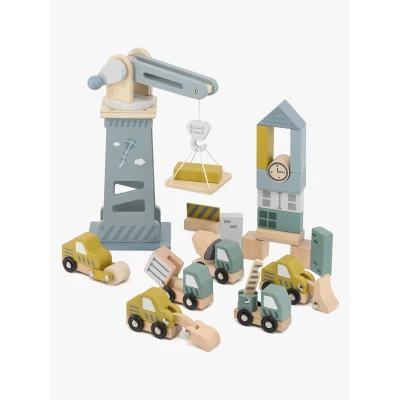 Abbildung von Label Aktivitätsspielzeug Baustelle, Babyspielzeug